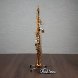 Schagerl S-2L-CN Superior Pro Curved Soprano Saxophone - Lacquered Bronze