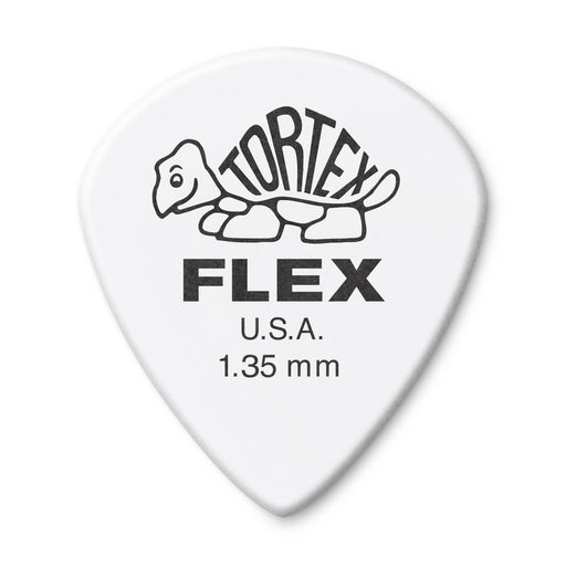 Dunlop Tortex Flex Jazz III Guitar Picks - 1.35mm - White (12-Pack)