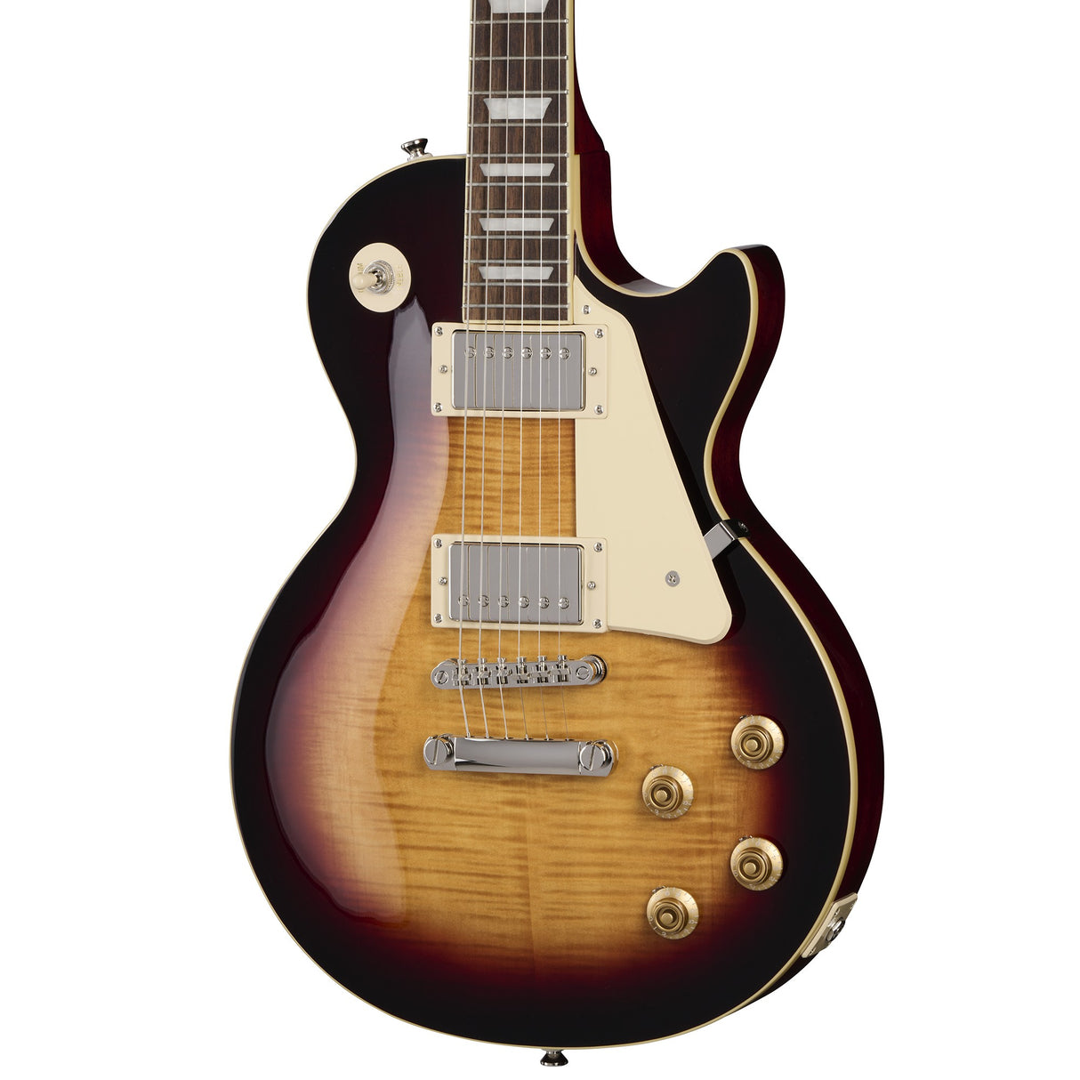 Epiphone Les Paul Standard 50's Figured Top Electric Guitar - Bourbon Burst