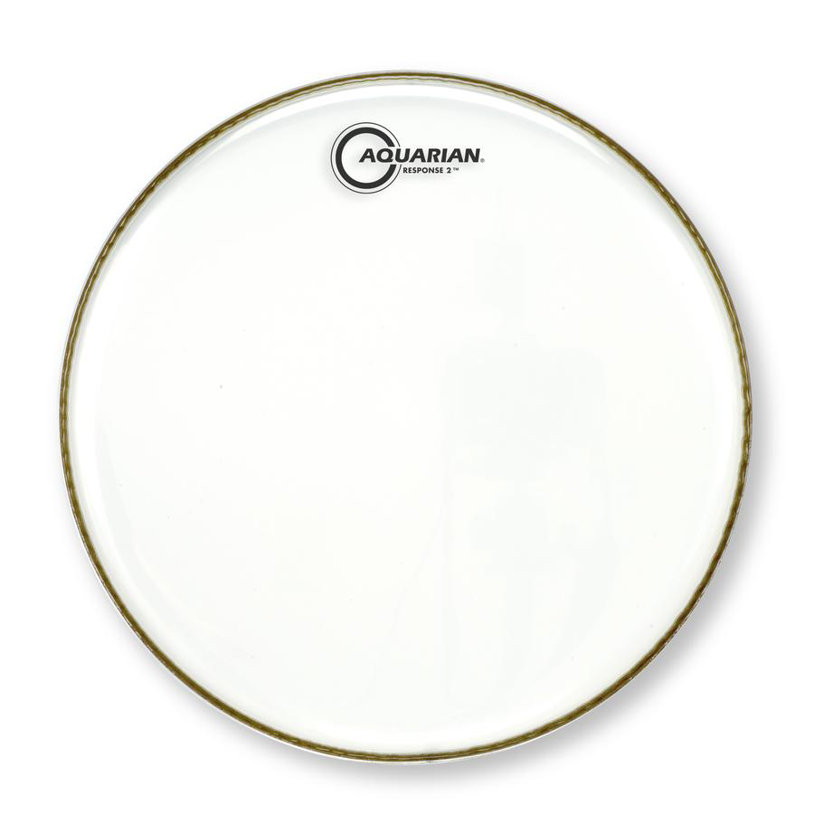 Aquarian Response 2 Drum Head - Clear