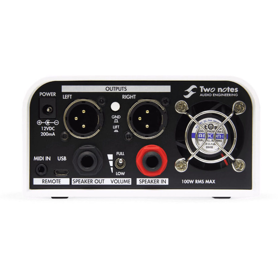 Two Notes Torpedo Captor X 16-Ohm Compact Load Box and Attenuator ...