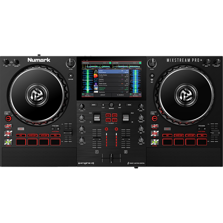 Numark Mixstream Pro+ Standalone Streaming DJ Controller with Amazon Music - Open Box, Mint