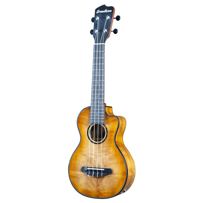 Breedlove ECO Lu'au S Concert Ukulele CE - Natural Shadow, Myrtlewood - New