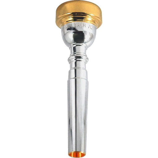 Bach 3511CGR Gold Rim Trumpet Mouthpiece, 1C, Medium Cup
