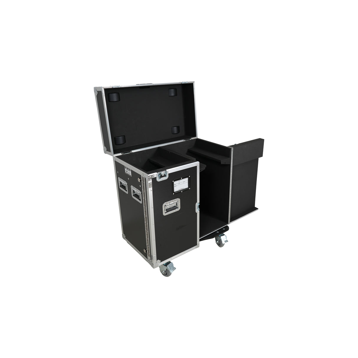 ProX XS-MH30WASHX2W for Two Moving Head Fixtures ATA Flight Style Road Case with Casters