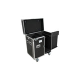 ProX XS-MH30WASHX2W for Two Moving Head Fixtures ATA Flight Style Road Case with Casters