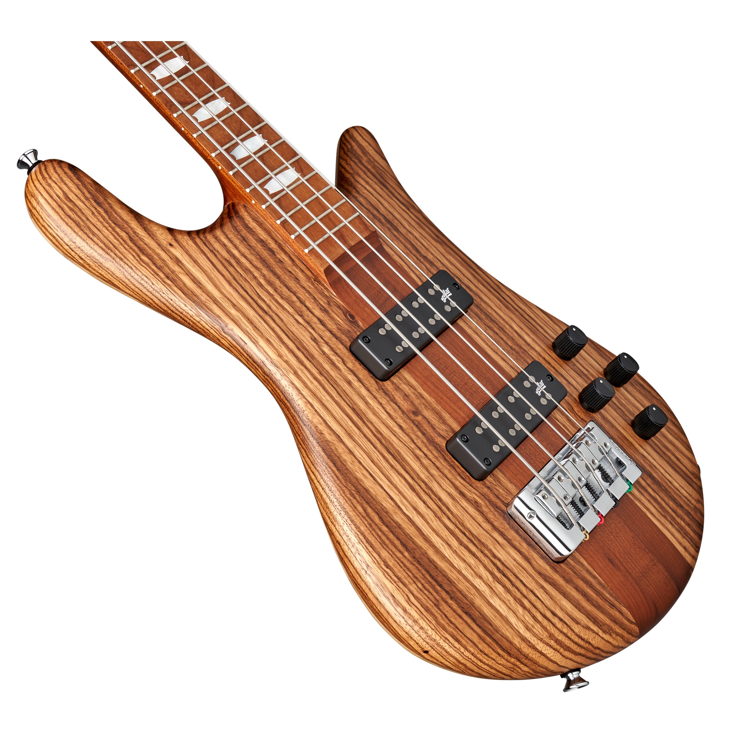 Spector Euro 4 RST Bass Guitar - Zebrawood Natural Matte – Chuck