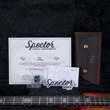 Spector USA Custom NS-2 Hot Rod Series Painted by Dan Lawrence Electric Bass Guitar - "Real Flame" - CHUCKSCLUSIVE - #1999