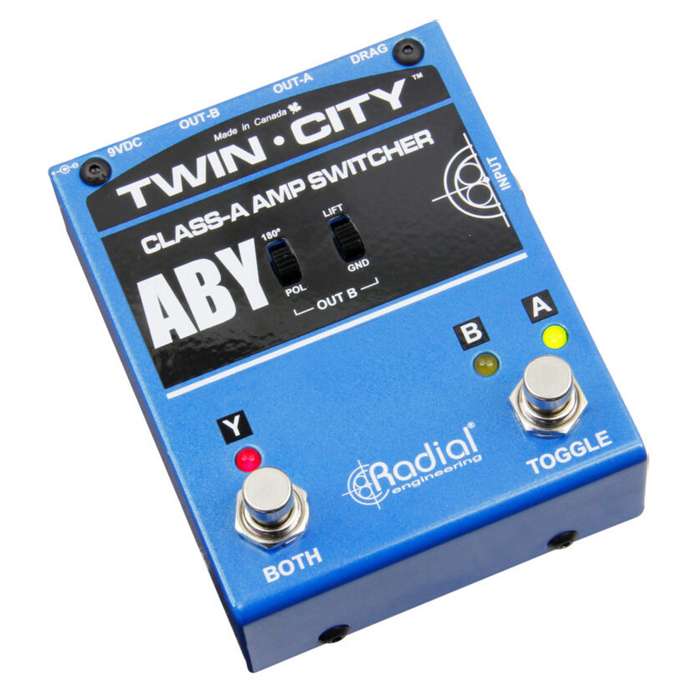 Radial Twin-City Active ABY Amp Switcher