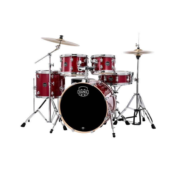 Mapex Venus 20-Inch Kick 5-Piece Drum Set - Crimson Red Sparkle