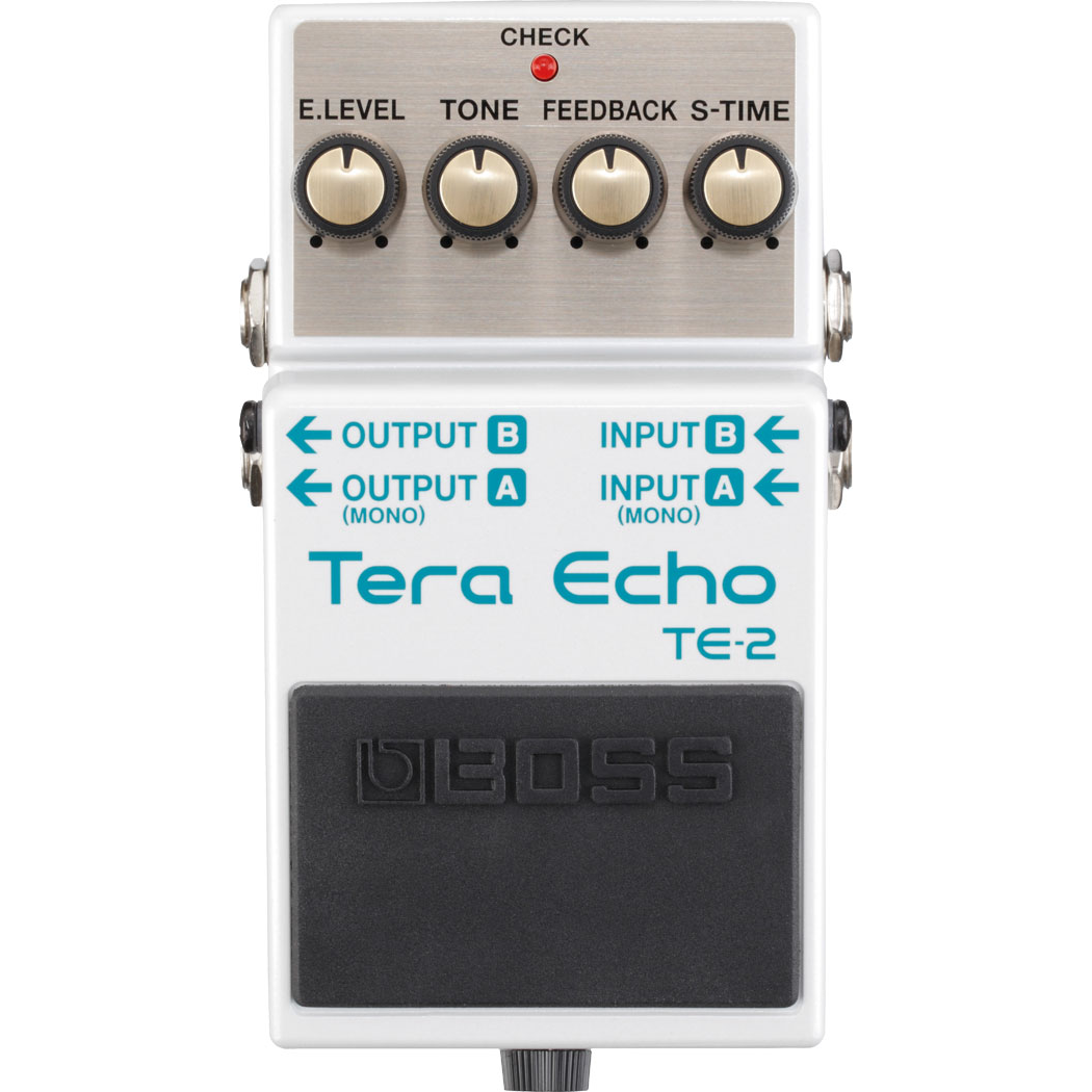 Boss TE-2 Tera Echo Pedal - Mint, Open Box