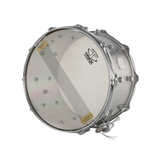 Trick 14" x 8" Aluminum Snare Drum - Raw Polished