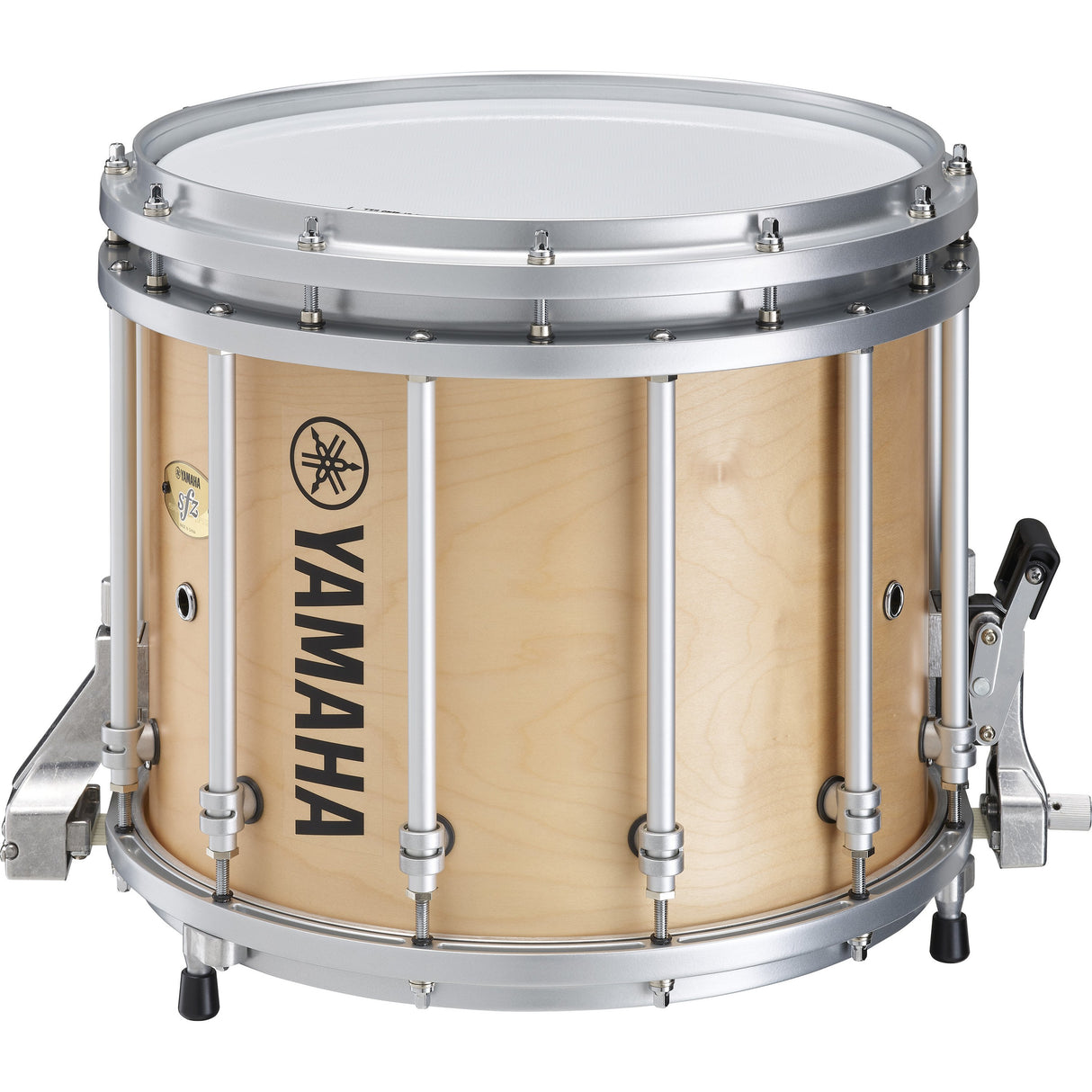 Yamaha 14 x 12-Inch 9400 SFZ Marching Snare Drum - Anodized Hardware, Natural Forest - New,Natural Forest