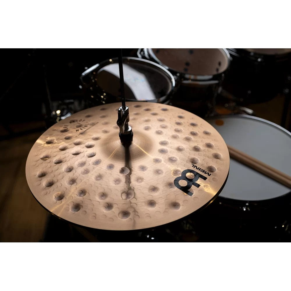 Meinl 15-Inch Pure Alloy Extra-Hammered Hi-Hat Cymbals