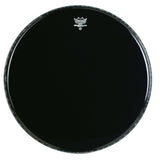Remo 24" Ebony Crimplock Ambassador Marching Bass Drum Head