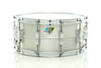 Ludwig 14" x 6.5" Acrolite Snare Drum Brushed Aluminum Finish With Chrome Hardware - Preorder