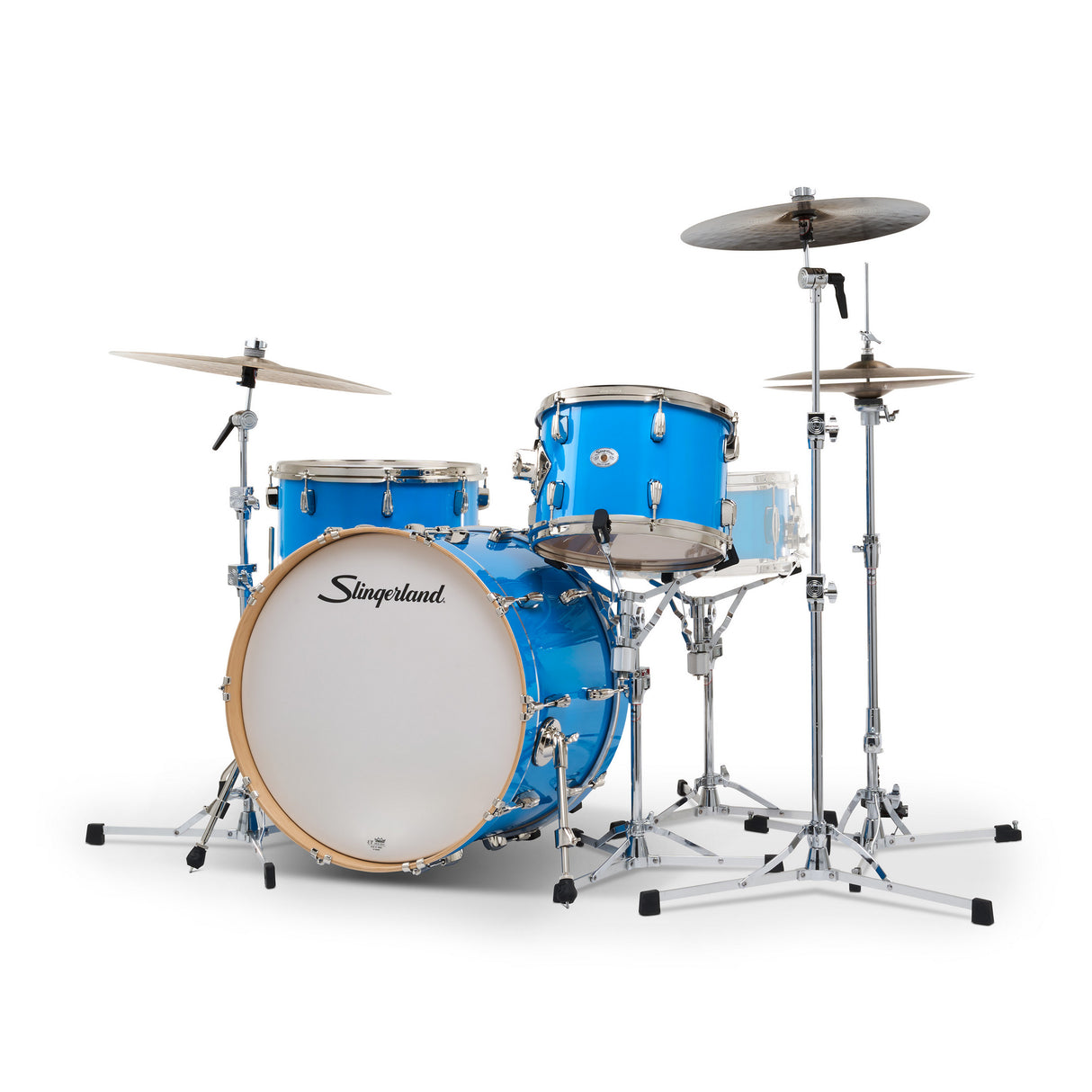 Slingerland 3-Piece Studio King Drum Kit - Lunar Blue