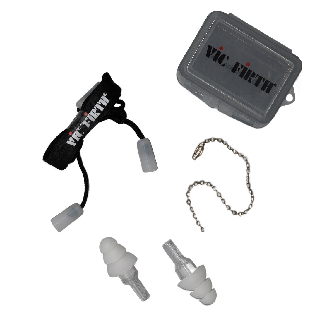 Vic Firth High Fidelity Large Ear Plugs - White