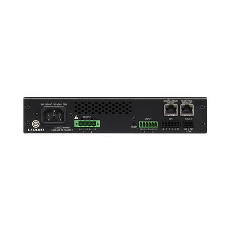 Crown Audio CTD-2125 2-Channel 125-Watt per Channel Power Amplifier - 1/2-Rack