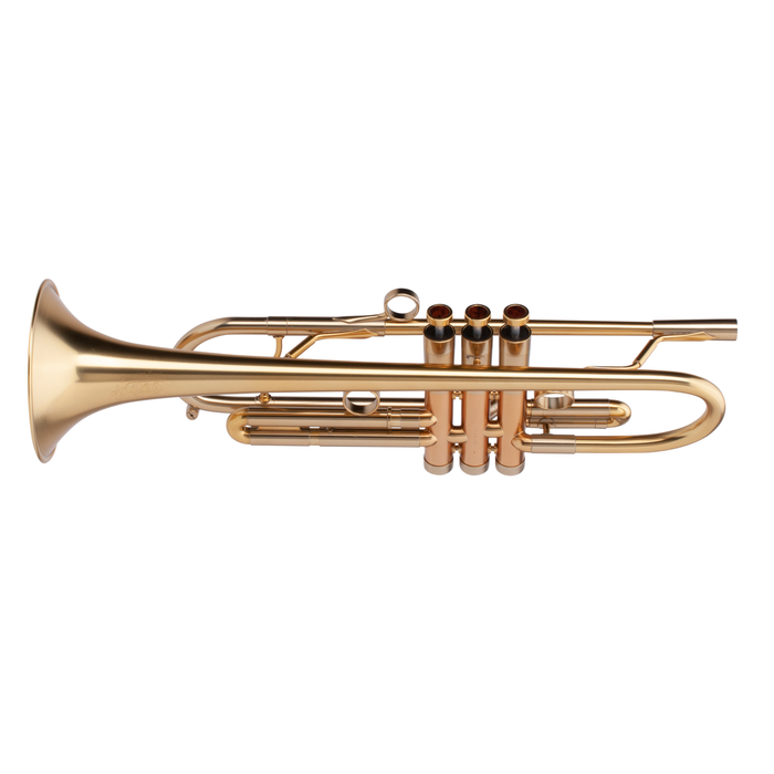 Adams A4LT Bb Trumpet - Satin Gold Lacquered