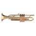 Adams A4LT Bb Trumpet - Satin Gold Lacquered