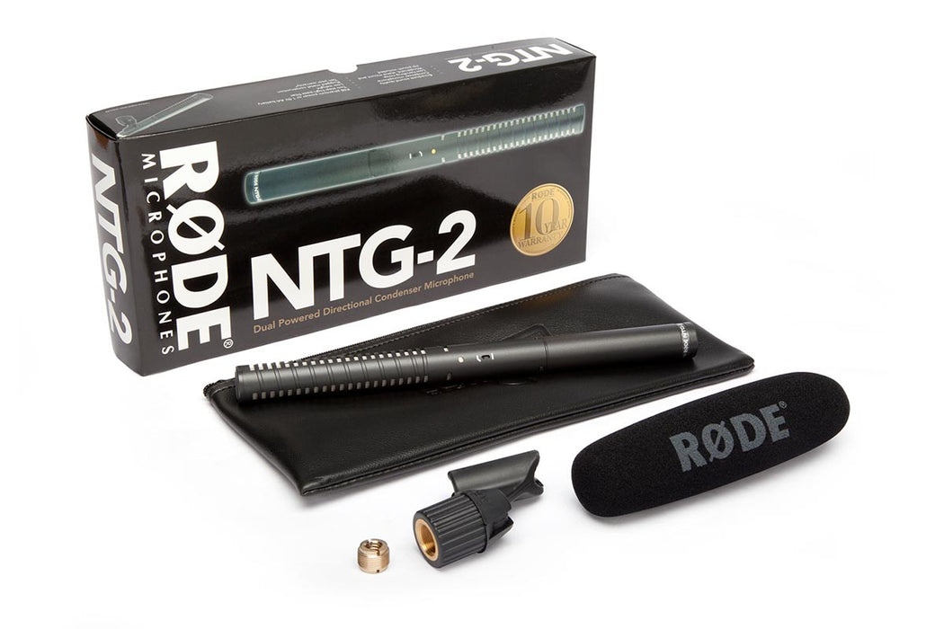 Rode NTG2 Multi-Powered Shotgun Microphone