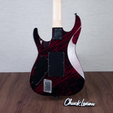 ESP USA M-II FR Electric Guitar - Blood Splatter - #US25150