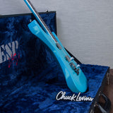 ESP USA M-II NTB FR Electric Guitar - Arctic Blue Sparkle - #US26522