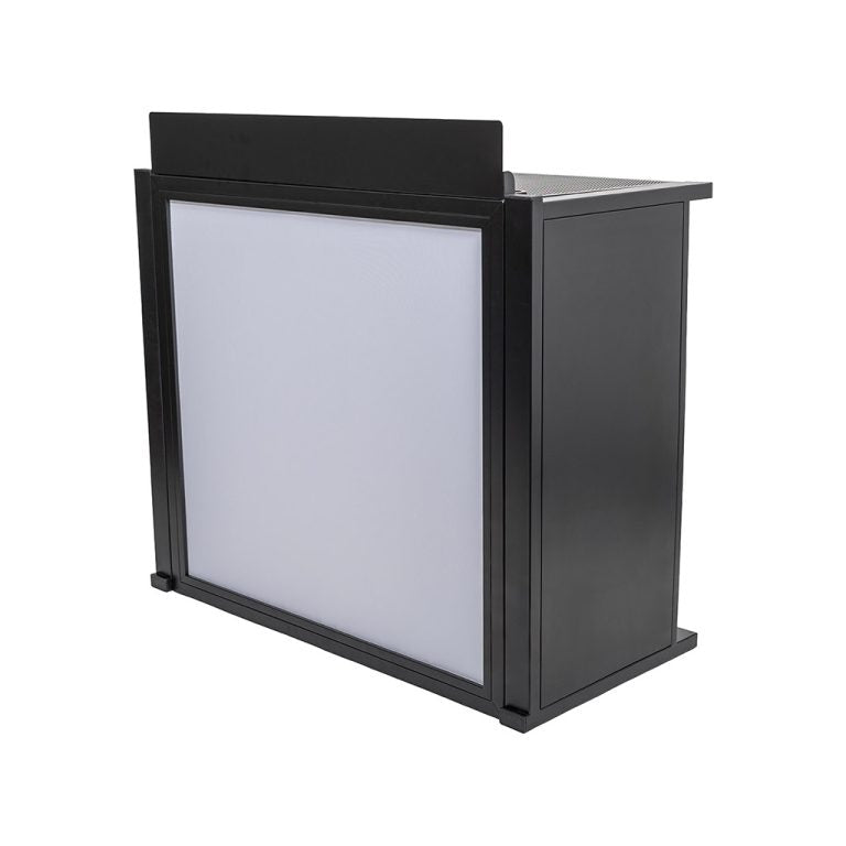 Headliner HL30080 Solana Portable DJ Booth - Black