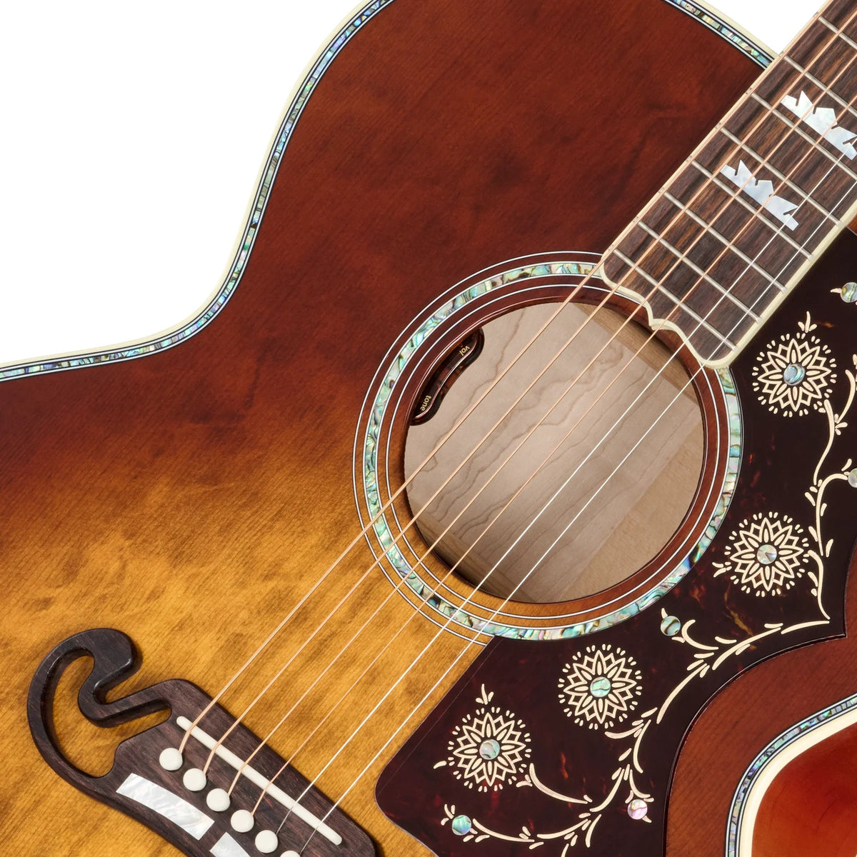 Gibson Limited Edition Custom Shop SJ-200 Anniversary Acoustic Electric Guitar - Cremona Burst