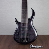 Sire Marcus Miller M7 LH Left Handed 6-String Electric Bass Guitar - Transparent Black