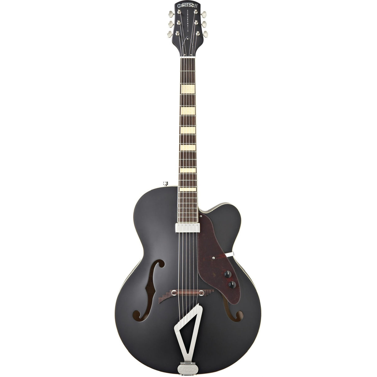 Gretsch G100BKCE Synchromatic Archtop Cutaway Hollow Body Electric, Rosewood Fingerboard, Flat Black