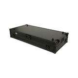 Pro X XS-CDM3KV10A9 WLTBL Fits 2x Pioneer CDJ 3000X Case / Pioneer DJM V10 / A9 Mixer w/ Laptop Shelf, All Black and Low profile Wheels