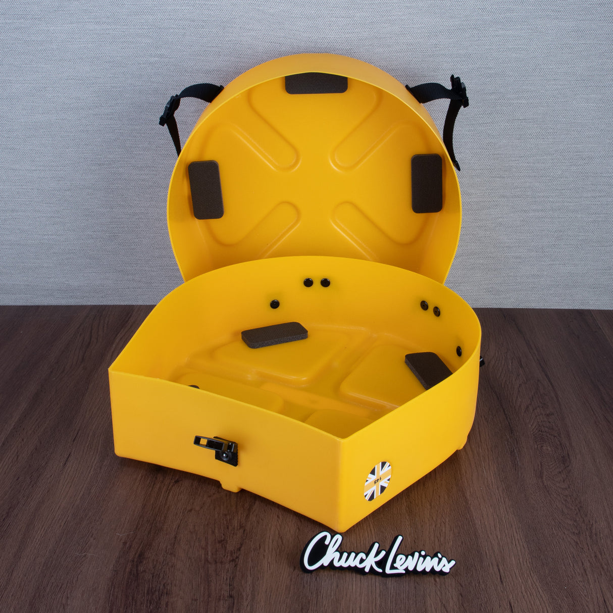 Hardcase HNP14SY 14-Inch Snare Drum Case - Yellow