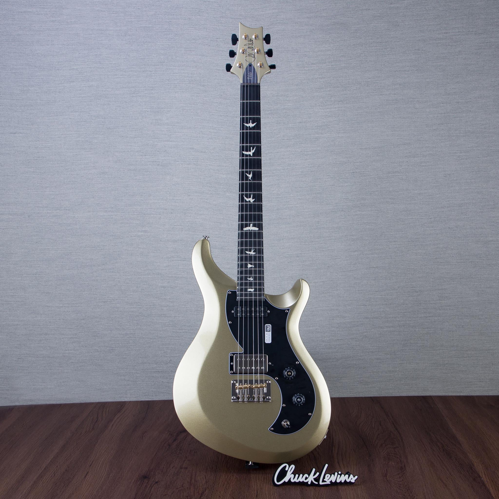 PRS S2 Vela Custom Color Electric Guitar - Champagne Gold