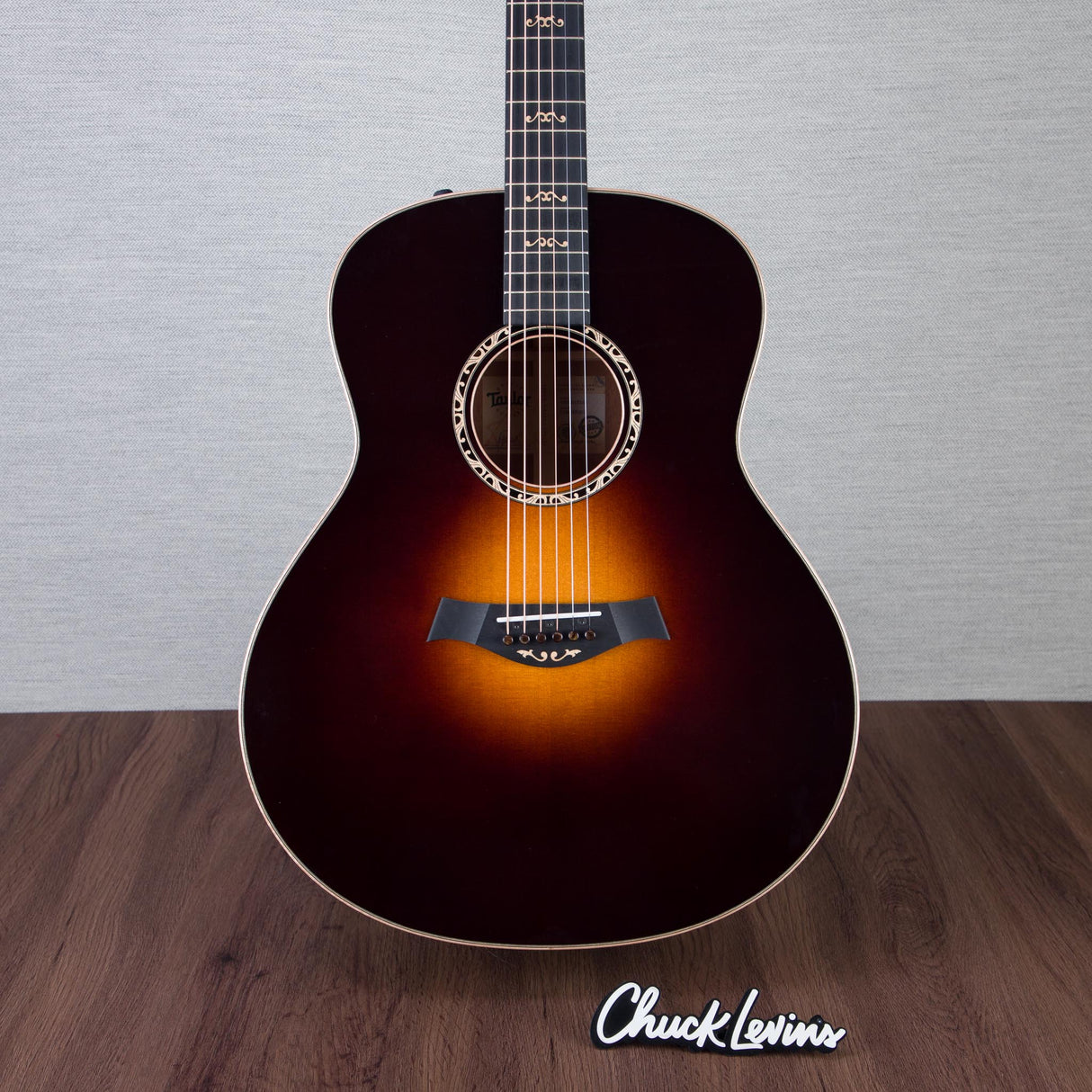 Taylor Custom #1 Grand Orchestra Mahogany/Sitka Spruce Acoustic Electric Guitar - Vintage Sunburst - #1206213121