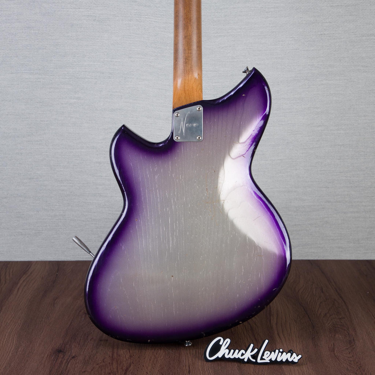 Novo Guitars Serus J Baritone Electric Guitar - Purple Stanger Burst - #251350
