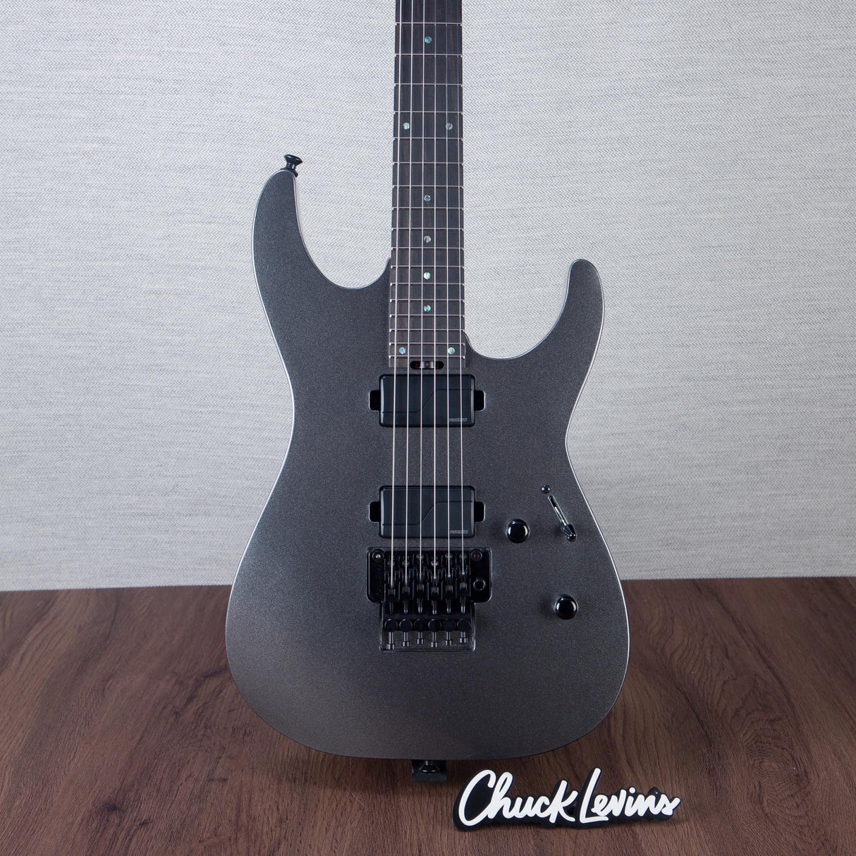 ESP USA M-II FR Electric Guitar - Adamantium - #US24766