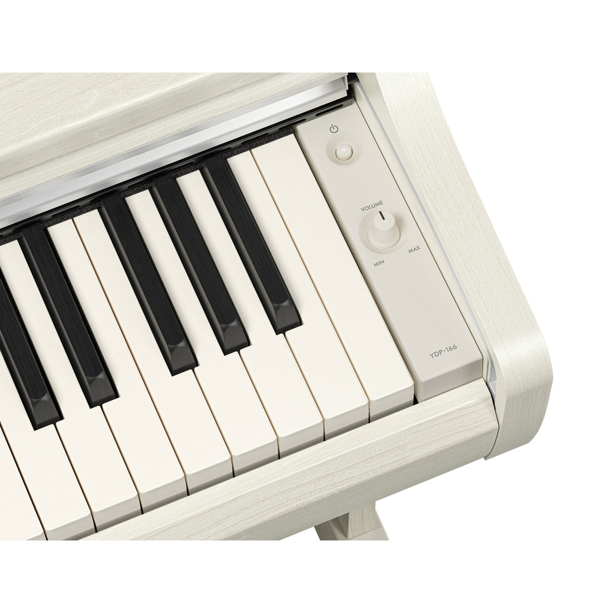 Yamaha Arius YDP166WB 88-Key Weighted Digital Piano - White Birch
