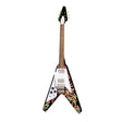 Epiphone Jimi Hendrix "Love Drops" Left-Handed Flying V Electric Guitar