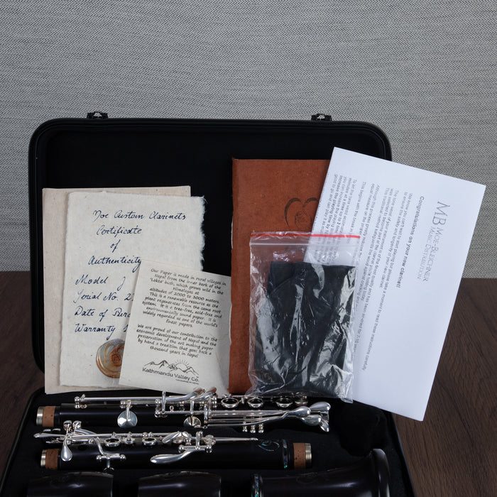 Moe Custom "J" Professional Bb Clarinet