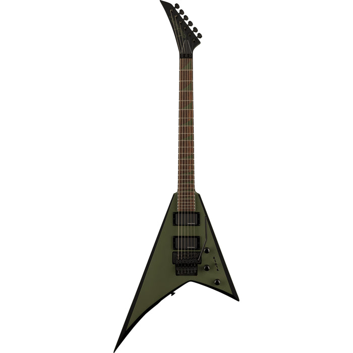 Jackson X-Series Rhoads RRX24 - Matte Army Drab with Black Bevels - New