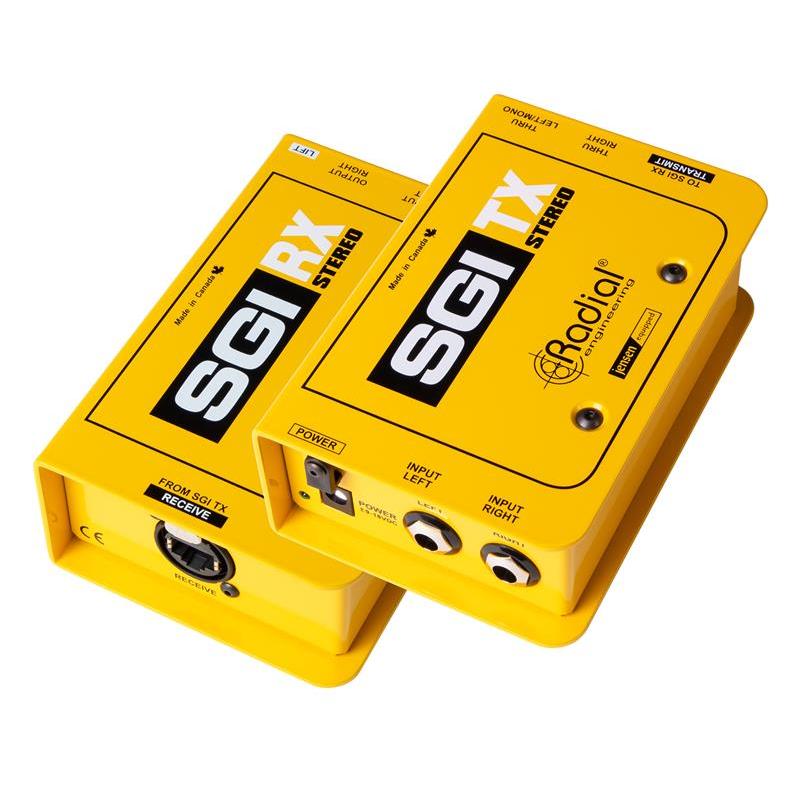 Radial SGI Stereo Instrument Line Driver System for Guitar and Bass