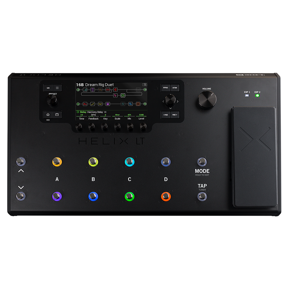 guitar rig 6 pedal Line 6 Helix LT Guitar Processor Multi Effect Pedal – Chuck Levin's Washington Music Center