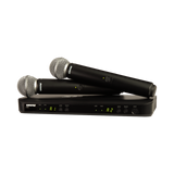 Shure BLX288/SM58 Wireless Dual Vocal System with SM58 - H11 Band