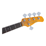 Sire Marcus Miller Z7 5-String Bass Guitar, Ebony Fingerboard - Antique White