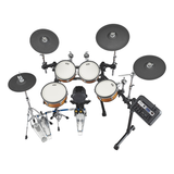 Yamaha DTX8K-X RW Electronic Drum Kit, TCS Pads- Real Wood Finish