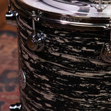 DW Collector's Series 333 4-Piece Shell Pack with 22-Inch Kick - FP - Black Oyster Glass