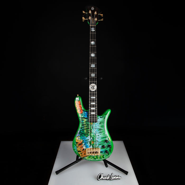 Spector USA Custom NS-2 NYC Graffiti Collection Limited Edition Bass Guitar - CHUCKSCLUSIVE - #1561