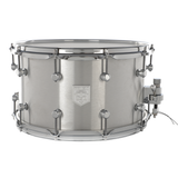Trick 14" x 8" Aluminum Snare Drum - Raw Polished